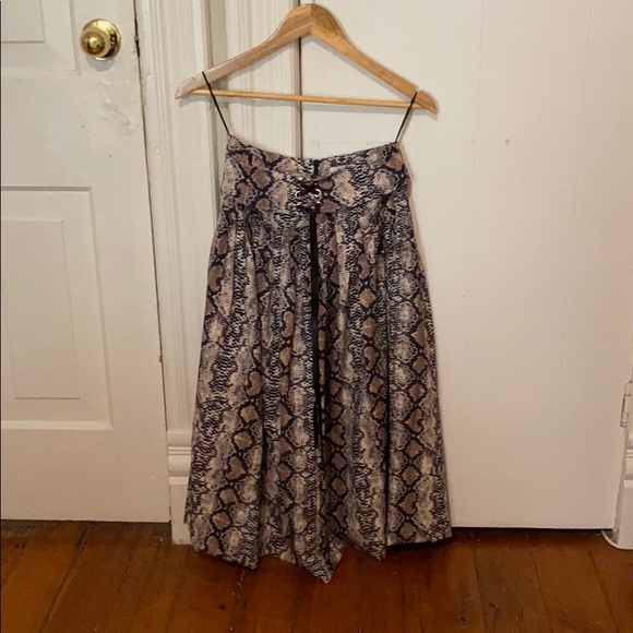 C by Cubic | Snake Print Maxi Skirt - Picture 3 of 7